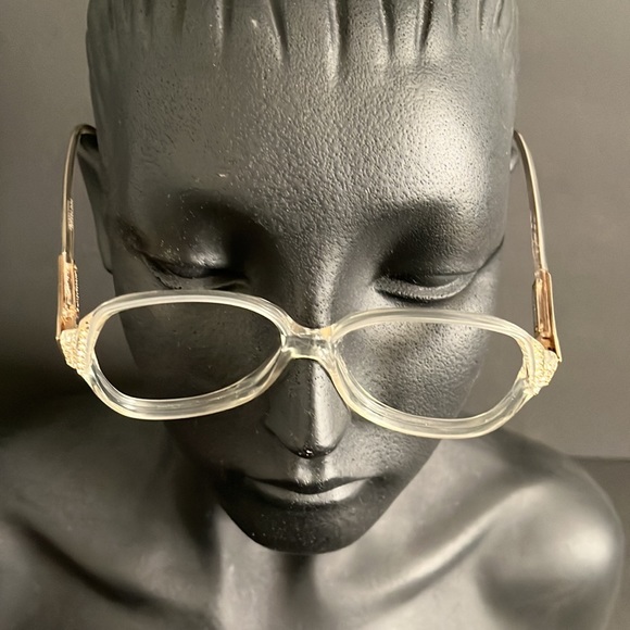 Jacques Fath Vintage Crystal Rhinestone Eyeglass Sunglass Frames - Picture 3 of 16